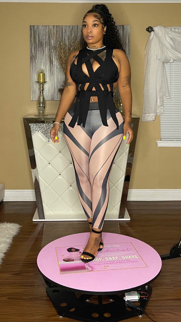 bodycon leggings Glamherup Beautique Small
